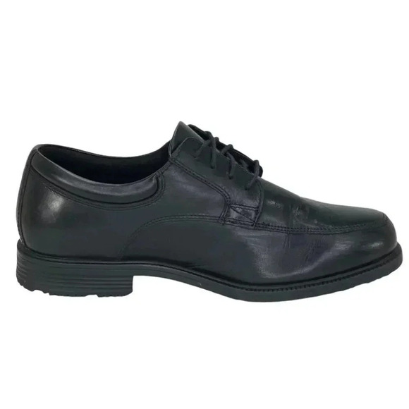 Rockport Essential Black Leather Cushioned Mens Oxfords Size 7M main image 12